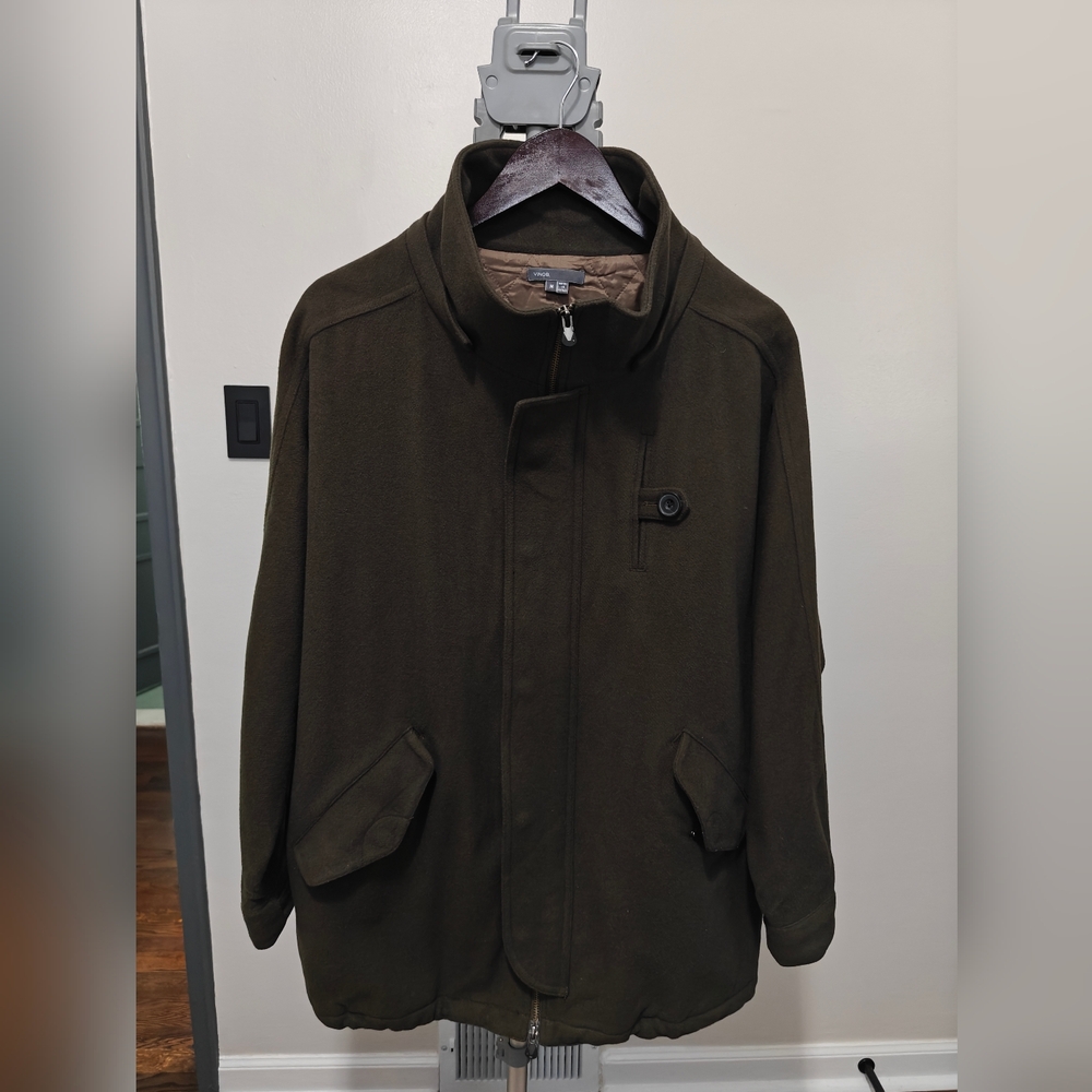 Men's Vince Olive Virgin Wool Jacket